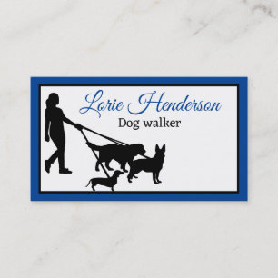 Dog Walker Business Card