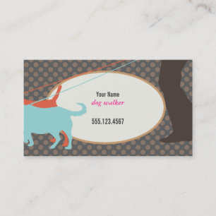 Dog Walker Business Card
