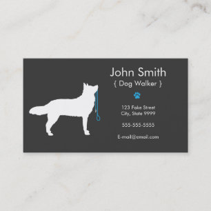 Dog Walker Business Card