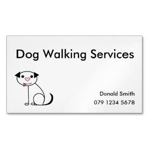 Dog Walker Business Card