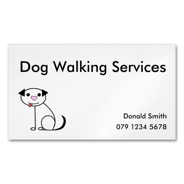 Dog Walker Business Card (Front)