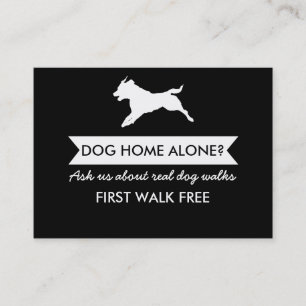 Dog Walker Business Card - Personalizable