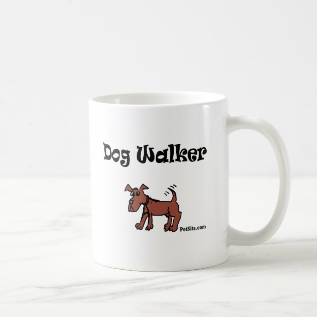 Dog Walker Coffee Mug (Right)