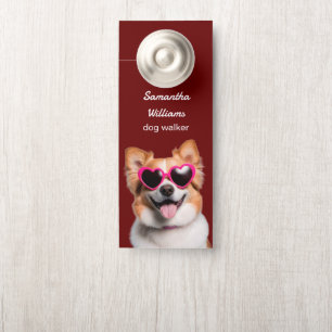 Dog Walker Door Hanger