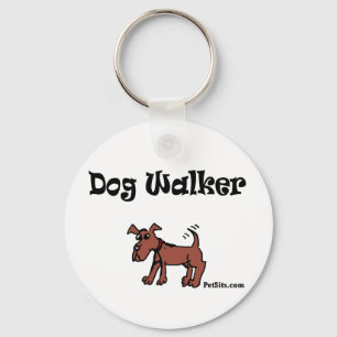 Dog Walker Key Ring