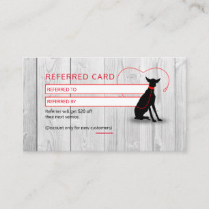 Dog walker / Pet Care Sitting Business Card
