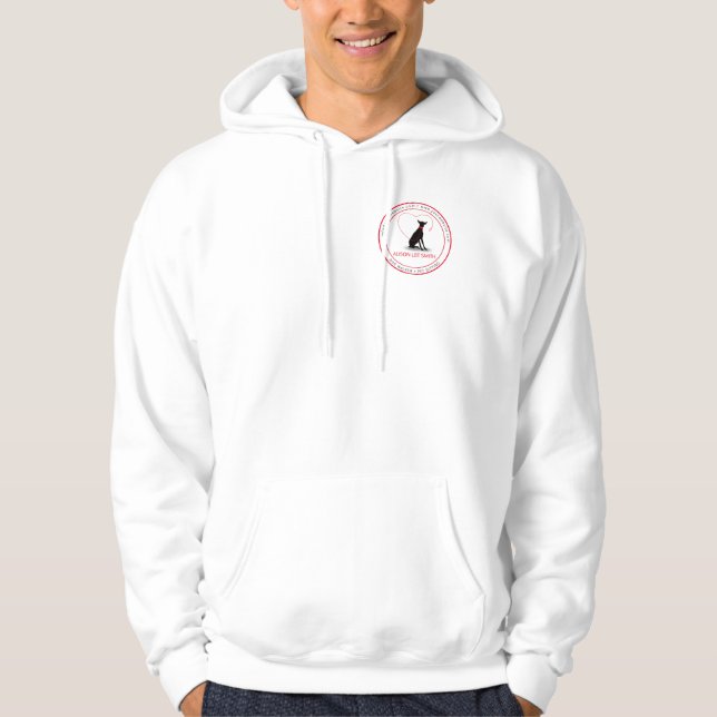 Dog walker / Pet Care Sitting Hoodie (Front)