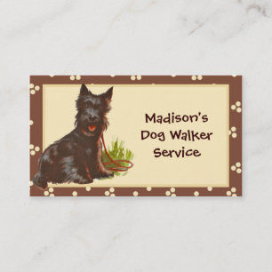 Dog Walker/ Pet Sitter  Business Card