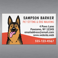 Dog Walker Pet Sitting German Shepherd Animal Care