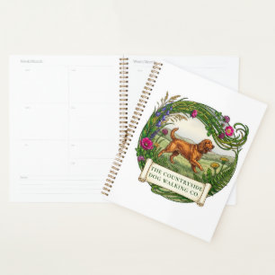 Dog Walker Planner - Cocker Spaniel