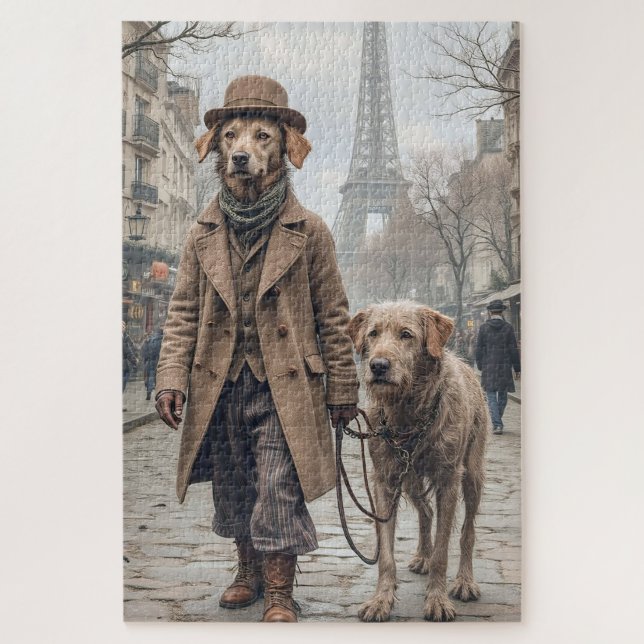 Dog Walker Puzzle (Vertical)