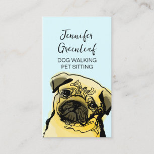 Dog walking Business Card