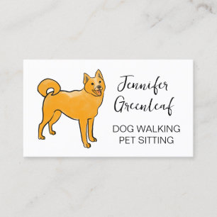 Dog walking Business Card