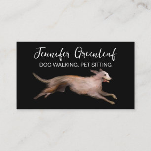 Dog walking Business Card