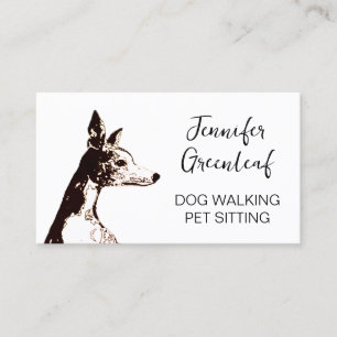 Dog walking Business Card
