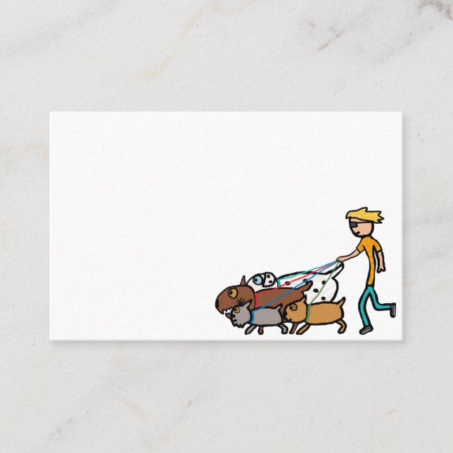 Dog Walking Business Card (Front)