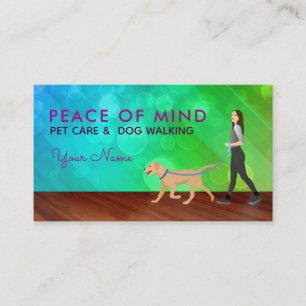 Dog Walking Business Cards