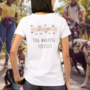 Dog Walking business - Young Entreprenuer T-Shirt