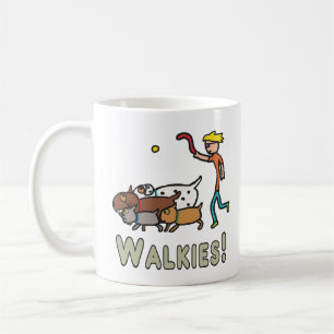 Dog Walking Coffee Mug