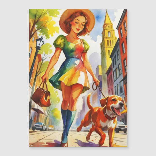 Dog Walking Duo  (Front)