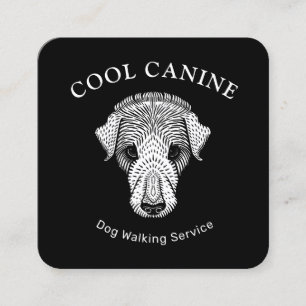 Dog Walking Walker Business Card