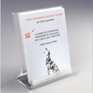 Dog Walking Walker Business Pets services Flyer