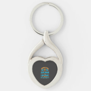 Dog Wants Funny Grown Man Key Ring