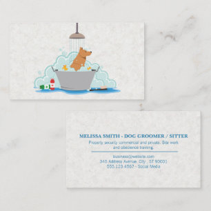 Dog Wash Business Card