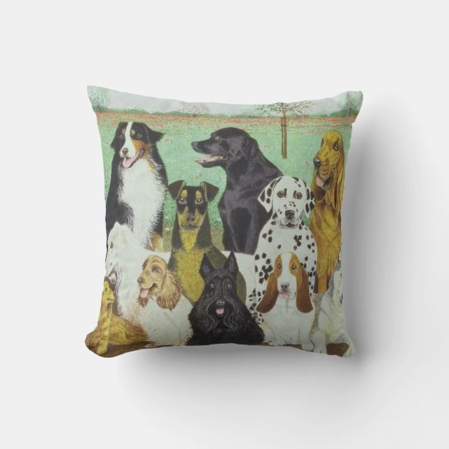 Dog Watch Cushion (Front)