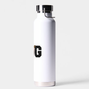 Dog Wear Flag Water Bottle