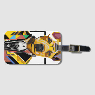 Dog Wearing a Suit: Digital Art Luggage Tag