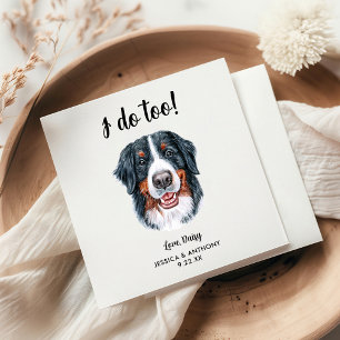 Dog Wedding Cocktail Napkins