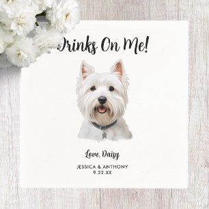 Dog Wedding Napkins