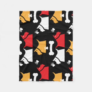 Dog Welfare Protection Rights Dog Owners Bowl Fleece Blanket