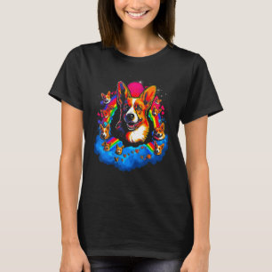 Dog Welsh Corgi Family T-Shirt