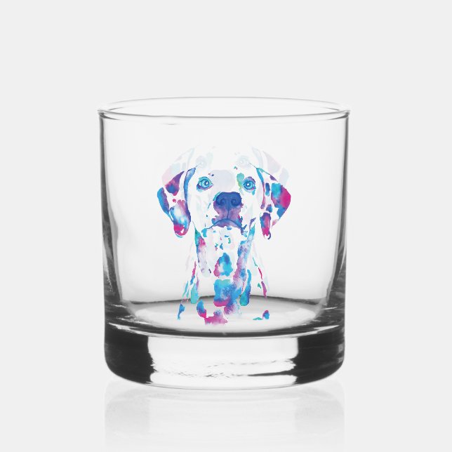 Dog Whiskey Glass (Front)