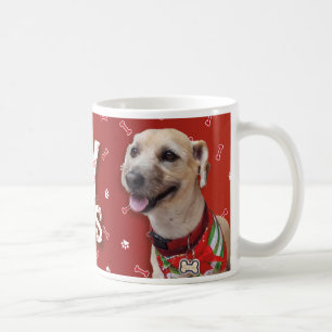 Dog Wishing you Merry Christmas Mug
