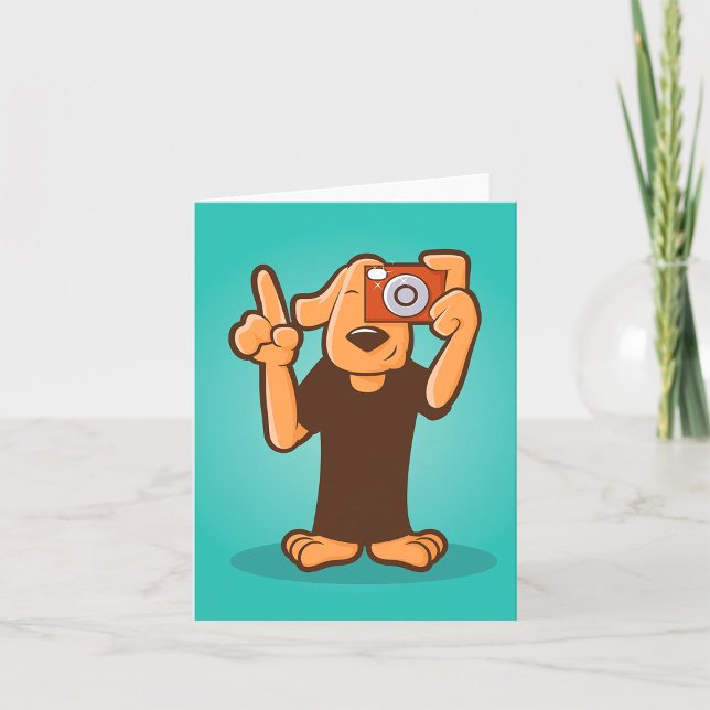 Dog With A Camera Card (Creator Uploaded)