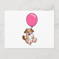 Dog with Balloon