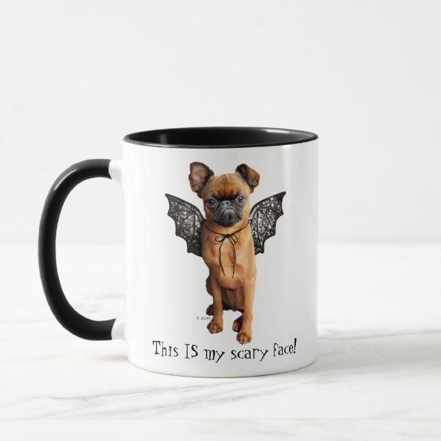 Dog With Bat Wings Mug (Left)