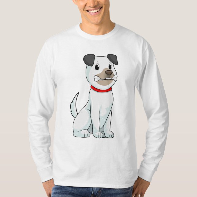 Dog with Bone T-Shirt (Front)