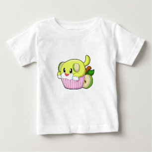 Dog with Cake Baby T-Shirt