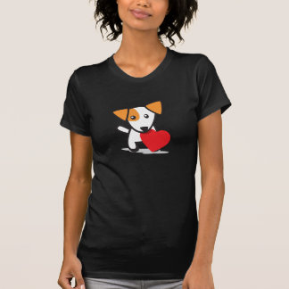 Dog with Heart T-Shirt