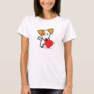 Dog with Heart T-Shirt