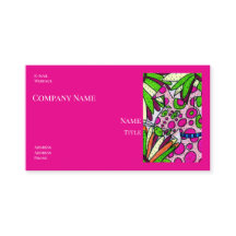Dog with Pink Dots Company Business Cards