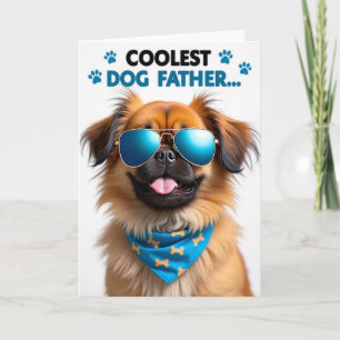 Dog With Shades Fathers Day Card