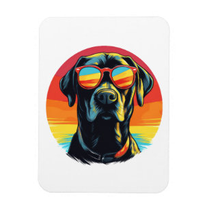Dog with Sunglasses Magnet