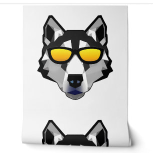 Dog with Sunglasses - Siberian Husky Wallpaper