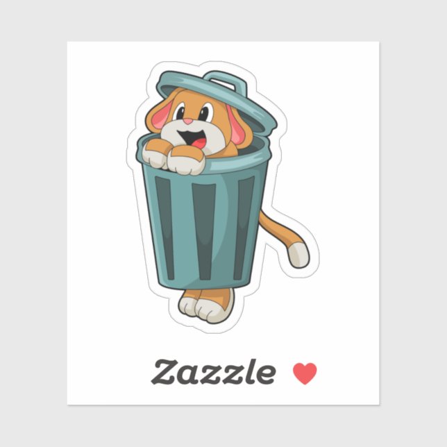 Dog with Trashcan (Sheet)