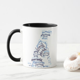 Dog Word Cloud Mug